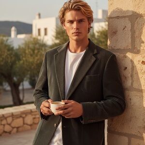 Vintage Collection Of Champions Palm Beach Corduroy Sport Coat Jacket  S Read